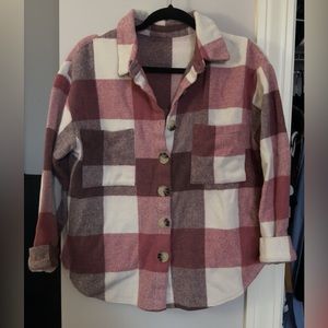 M Pink Flannel